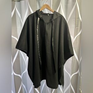 Oversized Hooded Poncho